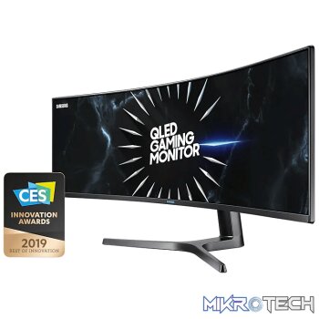 Samsung CRG90 49" High Resolution Curved Gaming Monitor with 120Hz Refresh Rate