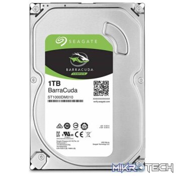 Seagate Barracuda 1TB 7200RPM SATA 6Gb/s 64MB Cache 3.5" Internal Hard Drive
