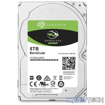 Seagate Barracuda 5TB 5400RPM SATA 6Gb/s 128MB Cache 2.5" Internal Hard Drive