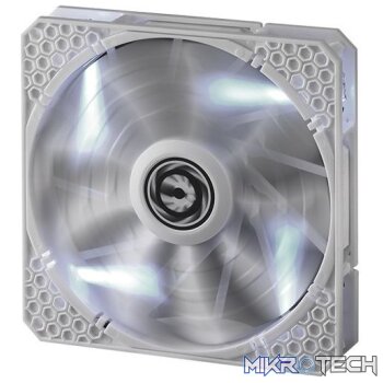 Bitfenix Spectre Pro LED All White with White LED 140MM 1200RPM Fan