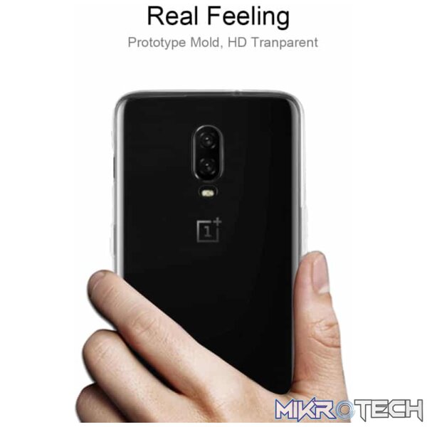 0.75mm Transparent TPU Case for OnePlus 6T - Image 3