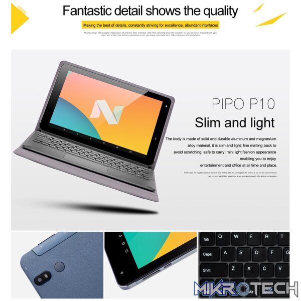 PiPo P10 - 10.1 Inch Android Tablet - Image 20