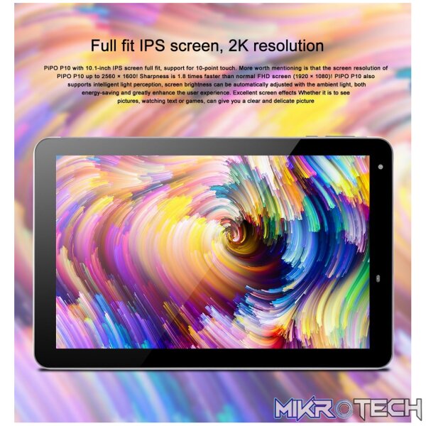 PiPo P10 - 10.1 Inch Android Tablet - Image 17