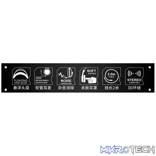 Sades R1 - 7.1 Channel Gaming Headphones - Image 6