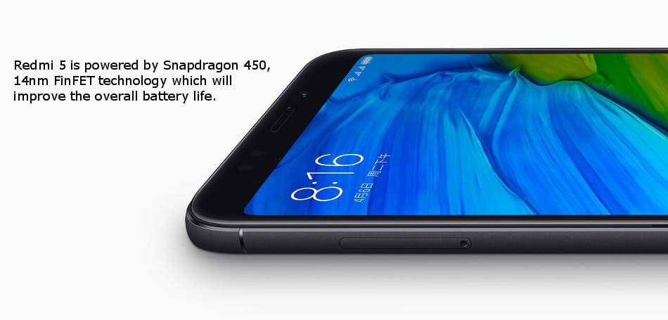 Xiaomi Redmi 5 Global Version 5.7 inch 2GB RAM 16GB ROM Snapdragon 450 Octa core 4G Smartphone Xiaomi Redmi 5 Global Version 5.7 inch 2GB RAM 16GB ROM Snapdragon 450 Octa core 4G Smartphone