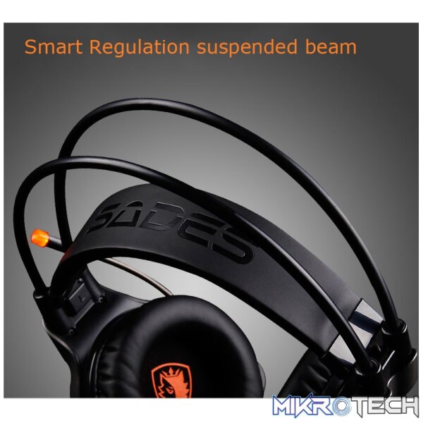 Sades R1 - 7.1 Channel Gaming Headphones - Image 7