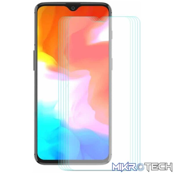 5 PCS ENKAY Hat-prince 0.26mm 9H  2.5D Curved Edge Tempered Glass Film for OnePlus 6T - Image 2