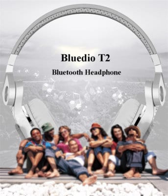 Bluedio T2 - Wireless Bluetooth Headphones
