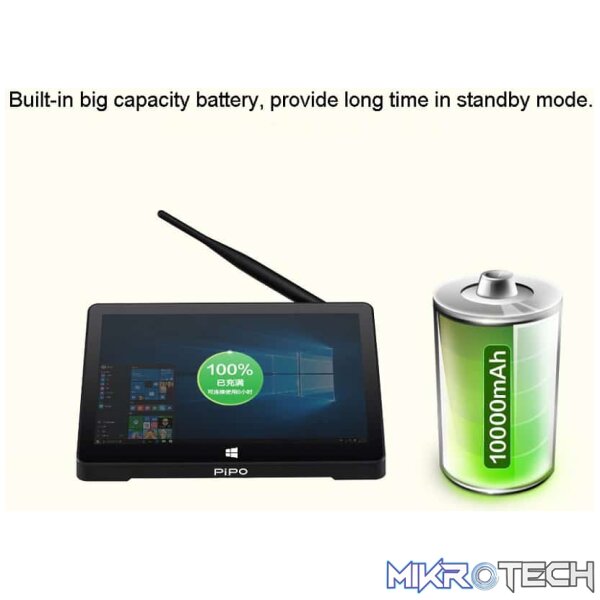 PiPo X10 Pro - 10.8 Inch Android and Windows TV Box Tablet - Image 15