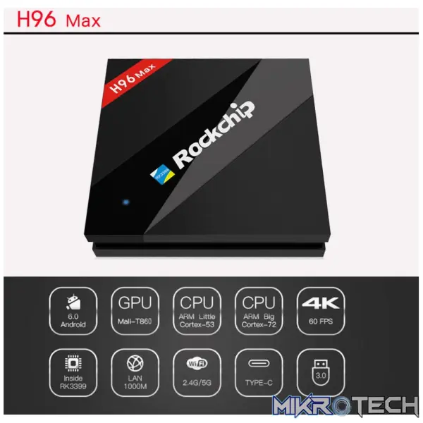 H96 Max - Android TV Box - Image 5