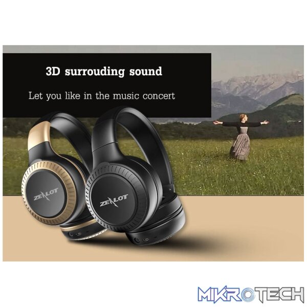 Zealot B20 - Wireless Bluetooth Headphones - Image 10