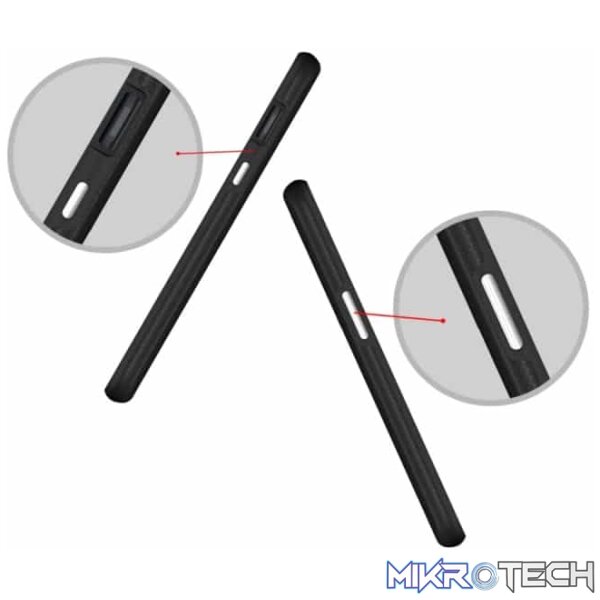 Anti-slip Armor Texture TPU + PC Case for OnePlus 6 (Black) - Image 3