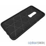 Anti-slip Armor Texture TPU + PC Case for OnePlus 6 (Black) - Image 4