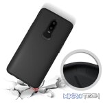 Anti-slip Armor Texture TPU + PC Case for OnePlus 6 (Black) - Image 7