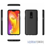 Anti-slip Armor Texture TPU + PC Case for OnePlus 6 (Black) - Image 8