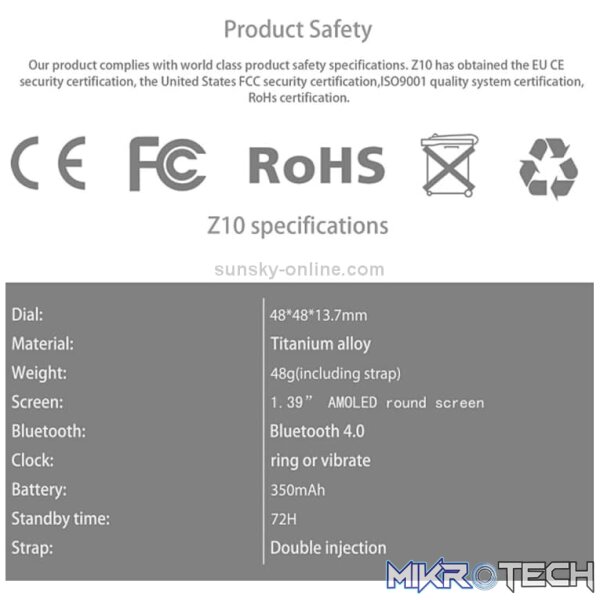Microwear XR05 Smartwatch - Image 39