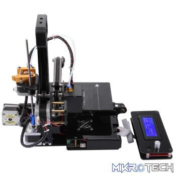 D1 3D Aluminum Alloy Three-Dimensional Physical Printer with LCD Display, Use PLA 1.75mm Printing Supplies