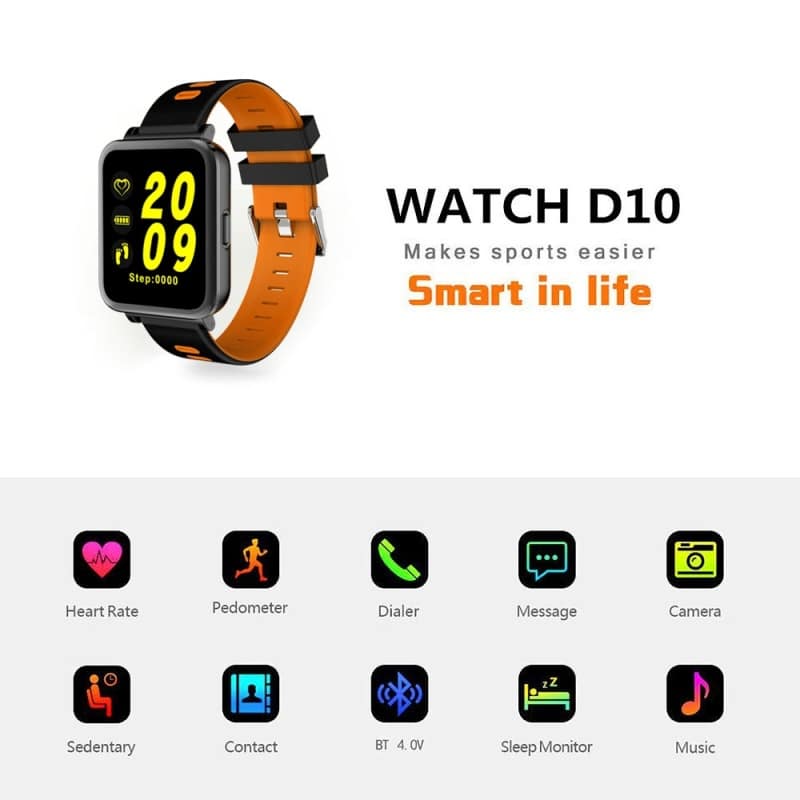 smart reminder 3d pedometer watch model w5