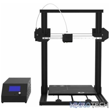 DMSCREATE DP334 360W 10-180mm/s Printing Speed 3D Printer, Support Auto-leveling / SD Card, Printing Size: 300*300*400mm