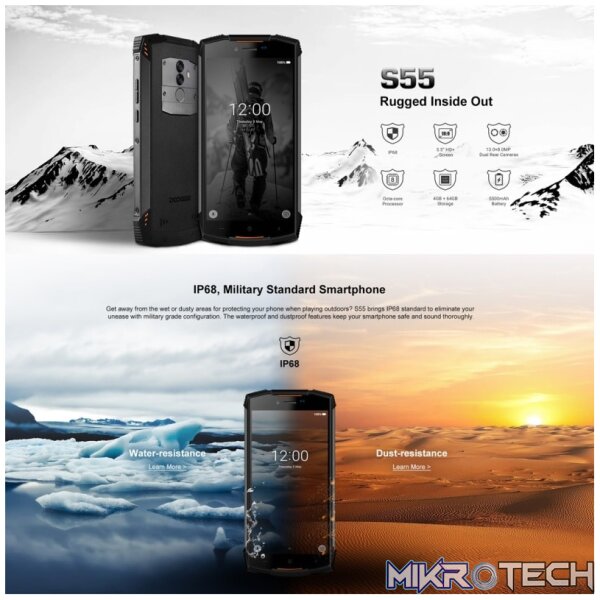 Doogee S55 - Rugged Phone - Image 6