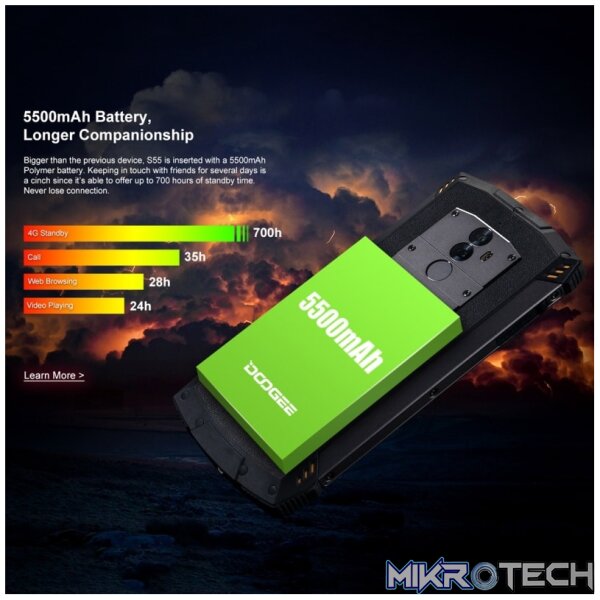 Doogee S55 - Rugged Phone - Image 7