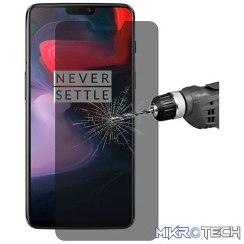 ENKAY Hat-Prince 0.26mm 9H 2.5D Privacy Anti-glare Tempered Glass Film for OnePlus 6