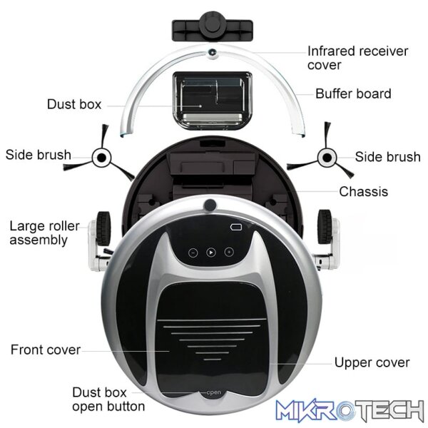 FD-3RSW(IB)CS Smart Vacuum Cleaner - Image 4