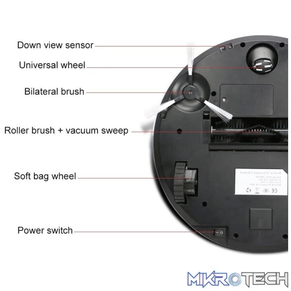 FD-3RSW(IC)CS Smart Vacuum Cleaner - Image 5