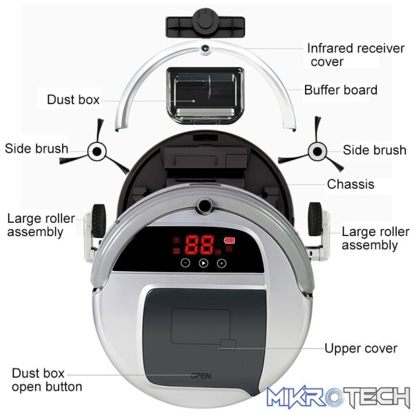 FD-3RSW(IC)CS Smart Vacuum Cleaner - Image 8