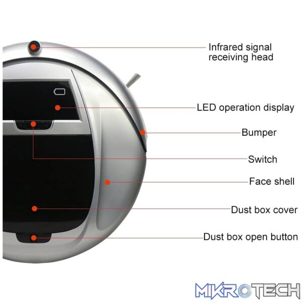 FD-3RSW(IIA)CS Smart Vacuum Cleaner - Image 5