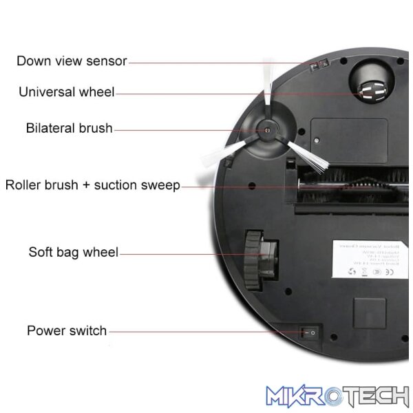FD-3RSW(IIA)CS Smart Vacuum Cleaner - Image 6