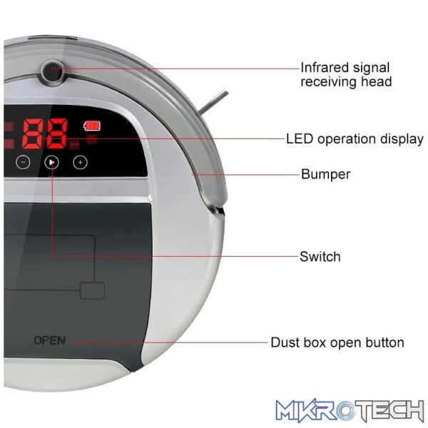 FD-3RSW(IIC)CS Smart Vacuum Cleaner - Image 5