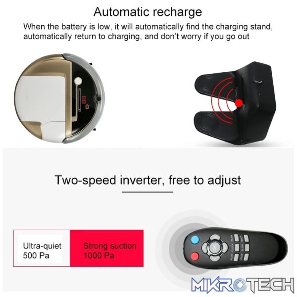 FD-3RSW(IIC)CS Smart Vacuum Cleaner - Image 7