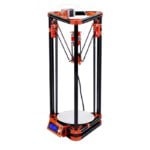 FLSUN_A 3D Printer Delta Kossel DIY Kit with Large 3D Printing Size Updated Nuzzle System Heated Bed Auto Leveling