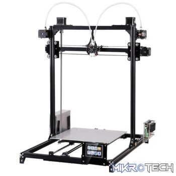 FLSUN_C Plus Touch Screen Dual Nozzle 3D Printer i3 Plus DIY Kit with Auto Leveling RepRap Desktop 3D Printing Heated Bed