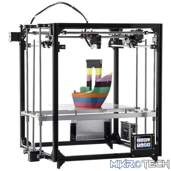FLSUN_F3 DIY Kit Touch Screen Dual Nozzle Auto Leveling Cube Full Metal Square Large Printing Size Desktop 3D Printer with Heated Bed Precision - Image 2