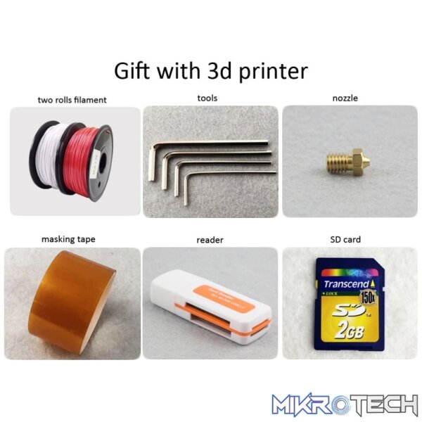 FLSUN_F3 DIY Kit Touch Screen Dual Nozzle Auto Leveling Cube Full Metal Square Large Printing Size Desktop 3D Printer with Heated Bed Precision - Image 13