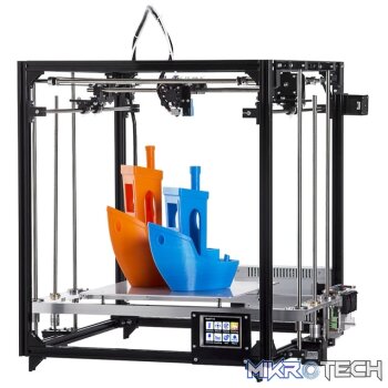 FLSUN_F3 DIY Kit Touch Screen Dual Nozzle Auto Leveling Cube Full Metal Square Large Printing Size Desktop 3D Printer with Heated Bed Precision