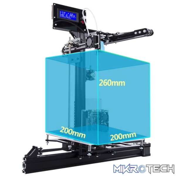 FLSUN_Z High Precision Metal Auto Leveling Heated Bed Large Printing Size Desktop 3D Printer DIY Kit with 2 Rolls Filament - Image 9