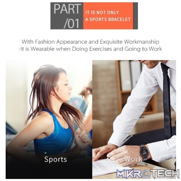 FOXWEAR F28 PU Smartwatch - Image 5