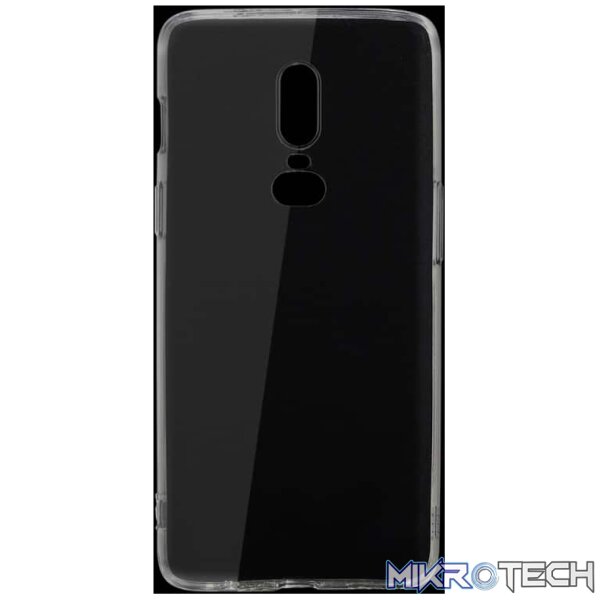 For OnePlus 6 Ultra-thin 0.75mm Transparent TPU Protective Case(Transparent) - Image 2