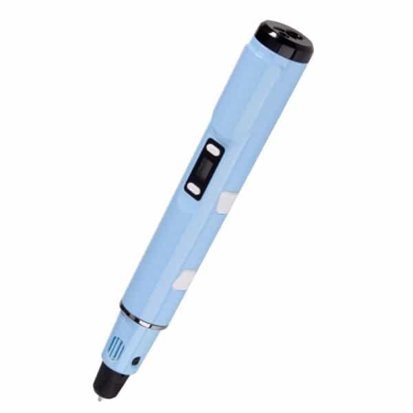 Gen 4th Hand-held LCD Display 3D Stereoscopic Printing Pen(Blue)
