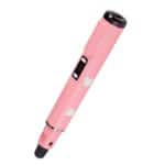 Gen 4th Hand-held LCD Display 3D Stereoscopic Printing Pen(Pink)