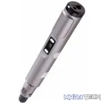 Gen 4th Hand-held LCD Display 3D Stereoscopic Printing Pen(Silver)