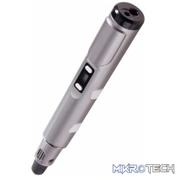 Gen 4th Hand-held LCD Display 3D Stereoscopic Printing Pen(Silver)