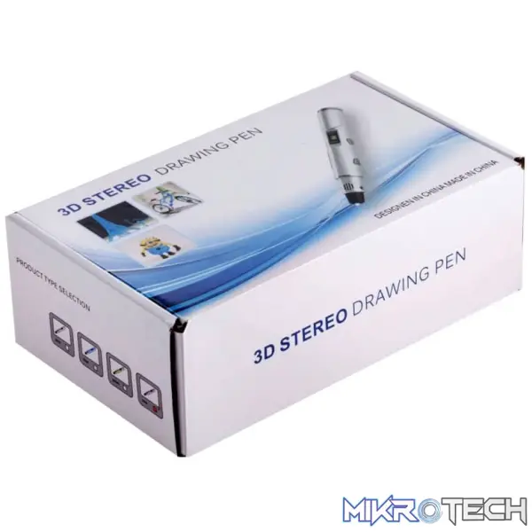 Gen 4th Hand-held LCD Display 3D Stereoscopic Printing Pen(Silver) - Image 6