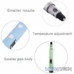 Gen 4th Hand-held LCD Display 3D Stereoscopic Printing Pen(Silver) - Image 8