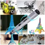 Gen 4th Hand-held LCD Display 3D Stereoscopic Printing Pen(Silver) - Image 9