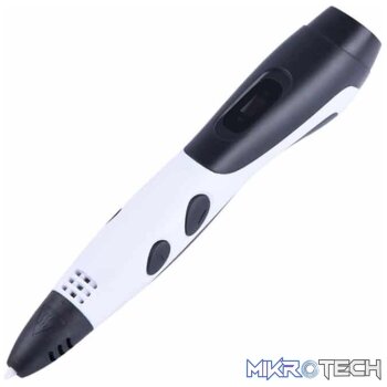 Gen 6th ABS / PLA Filament Kids DIY Drawing 3D Printing Pen with LCD Display(White+Black)