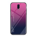 Gradient Color Glass Case for OnePlus 6T